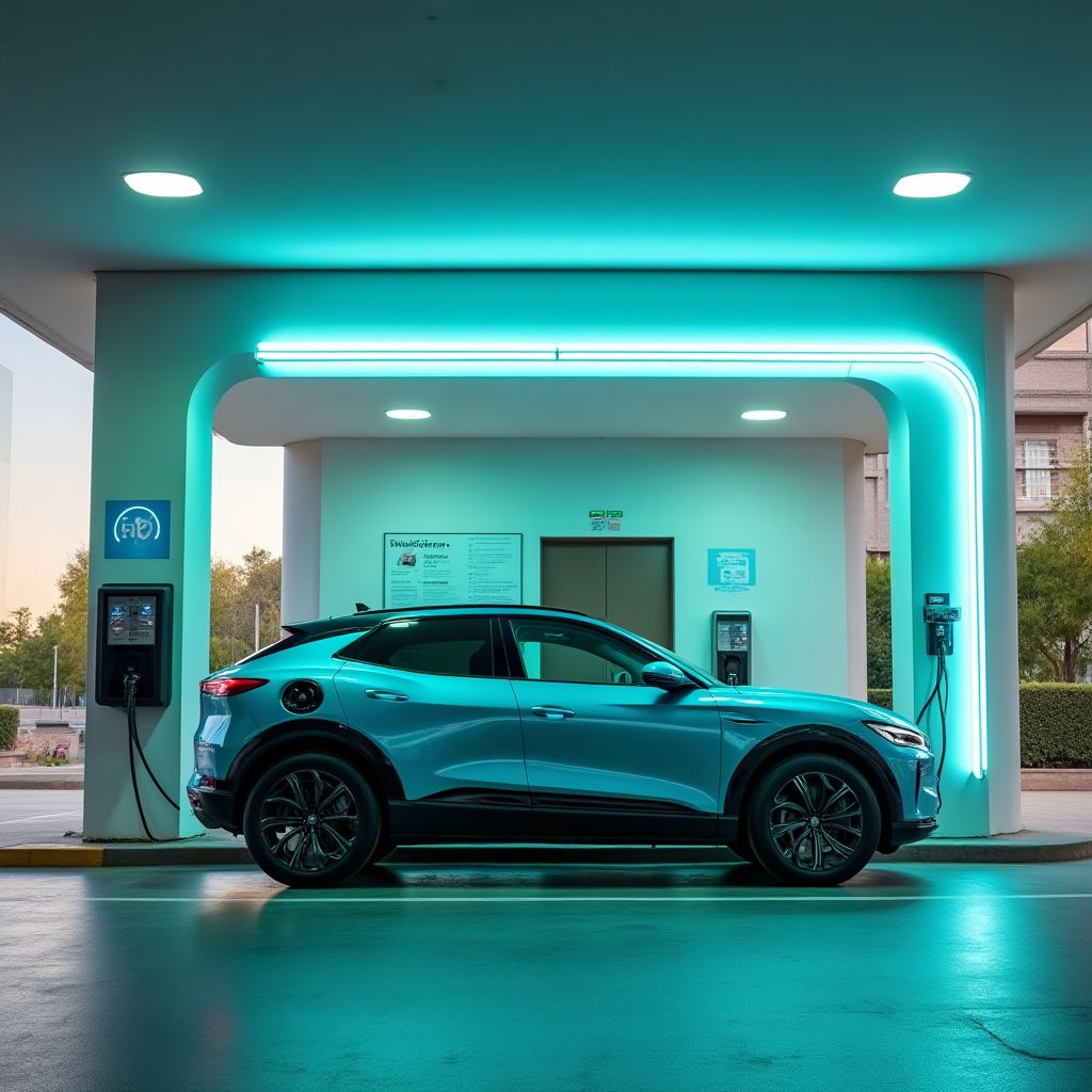 Punto de carga eléctrica YPF